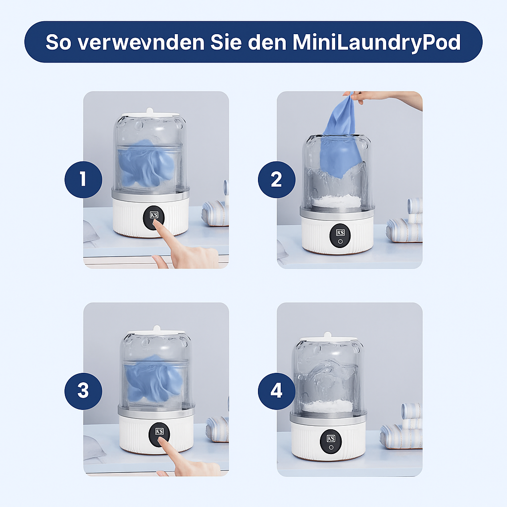 InnovaWash™ Mini-Waschmittelkapseln für Unterwäsche
